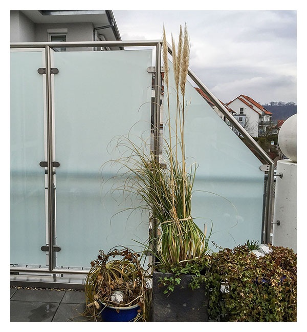 blickdichter Sichtschutz f&uuml;r Balkon