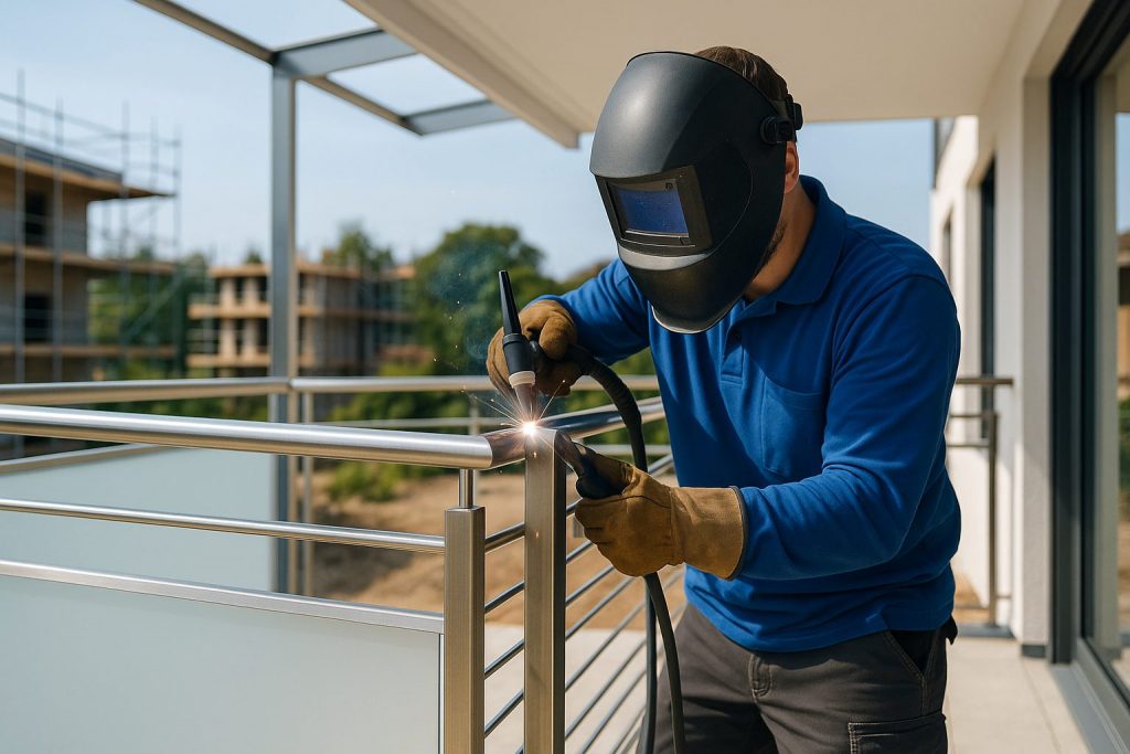 Edelstahl Balkongeländer