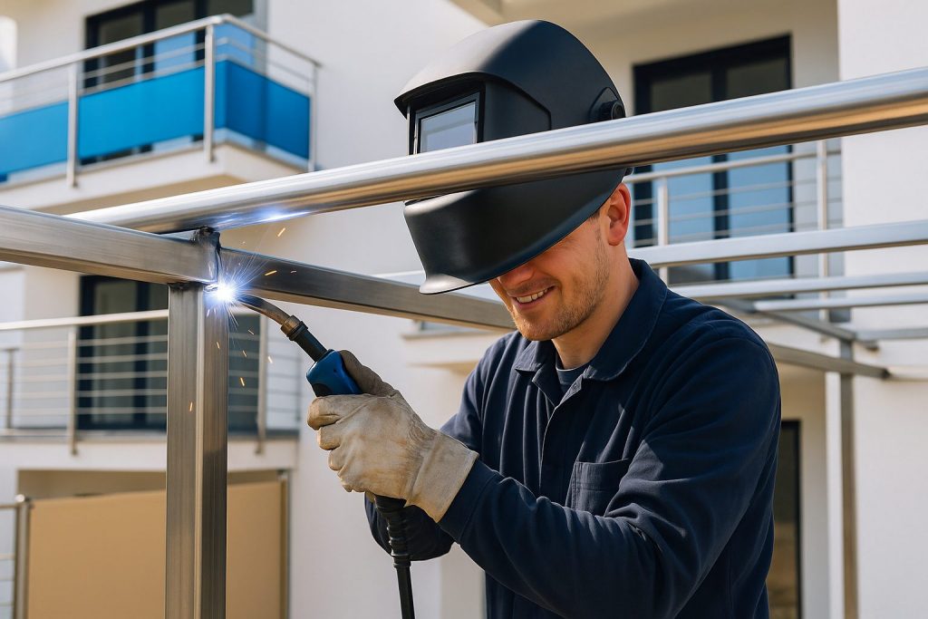 Edelstahl Terrassendächer